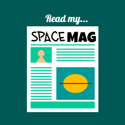 Het Programmeer Project Space MAG gemaakt door CodeRobo